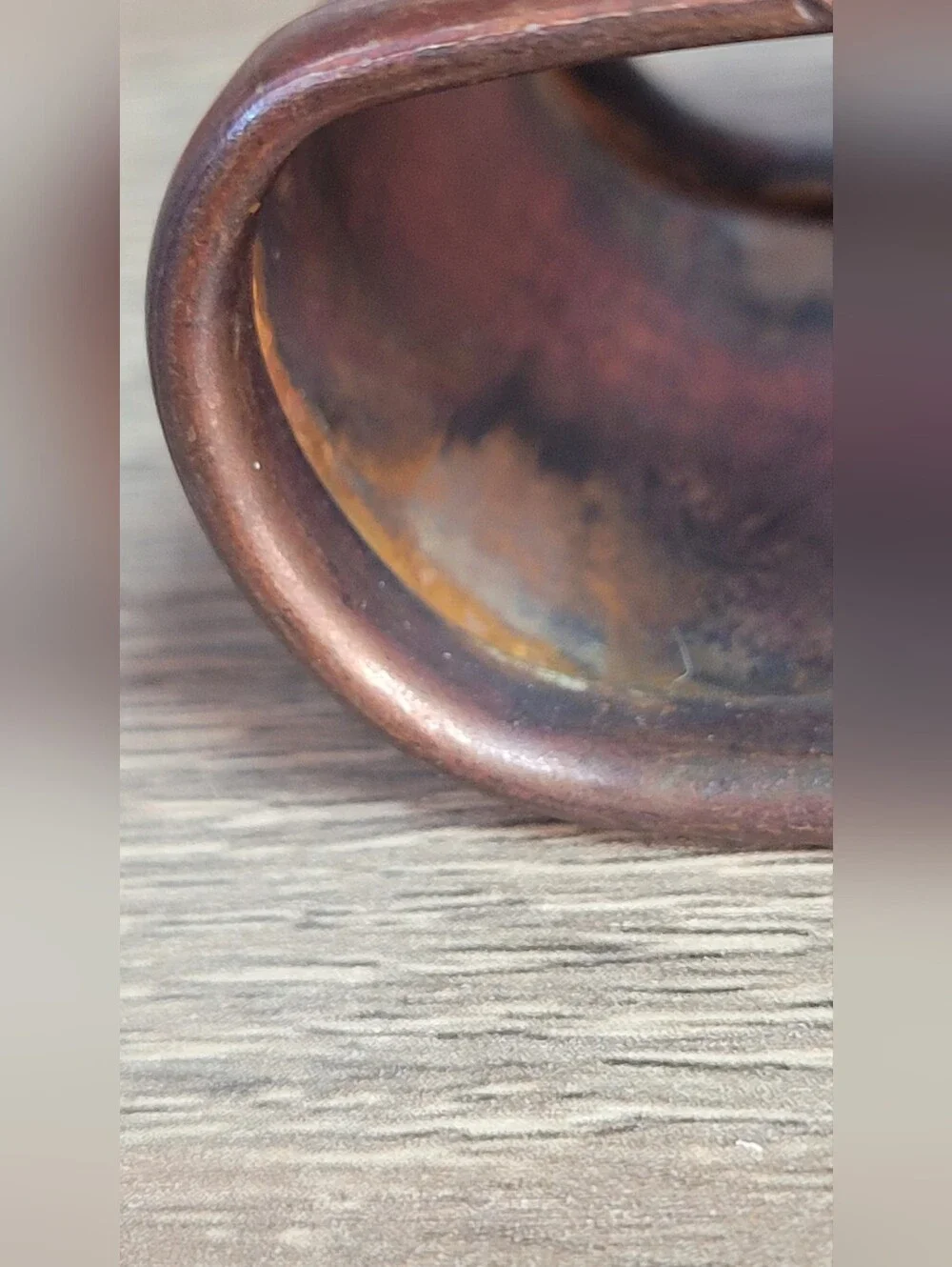 Copper Napkin Rings Set of 6 - Warm Gold Home Rustic Accent
